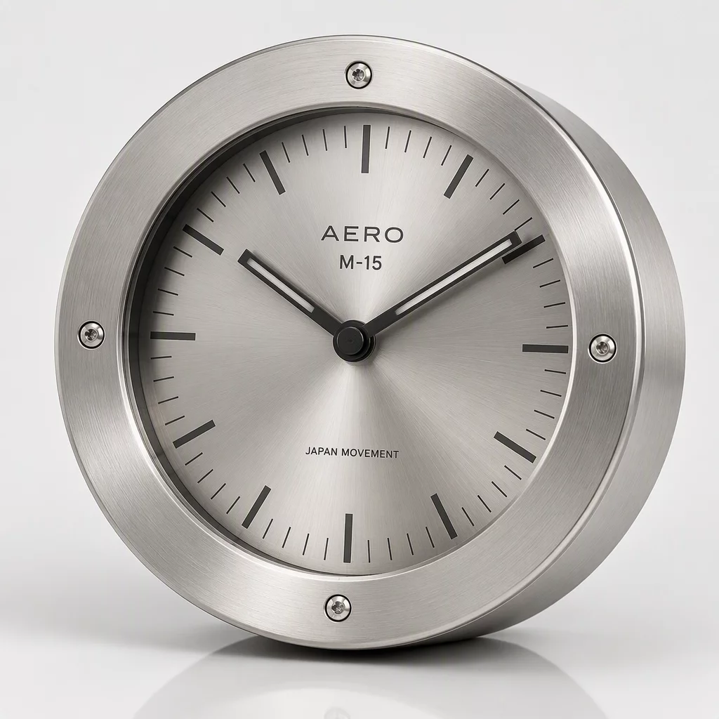 Aero M-15 Metal Clock