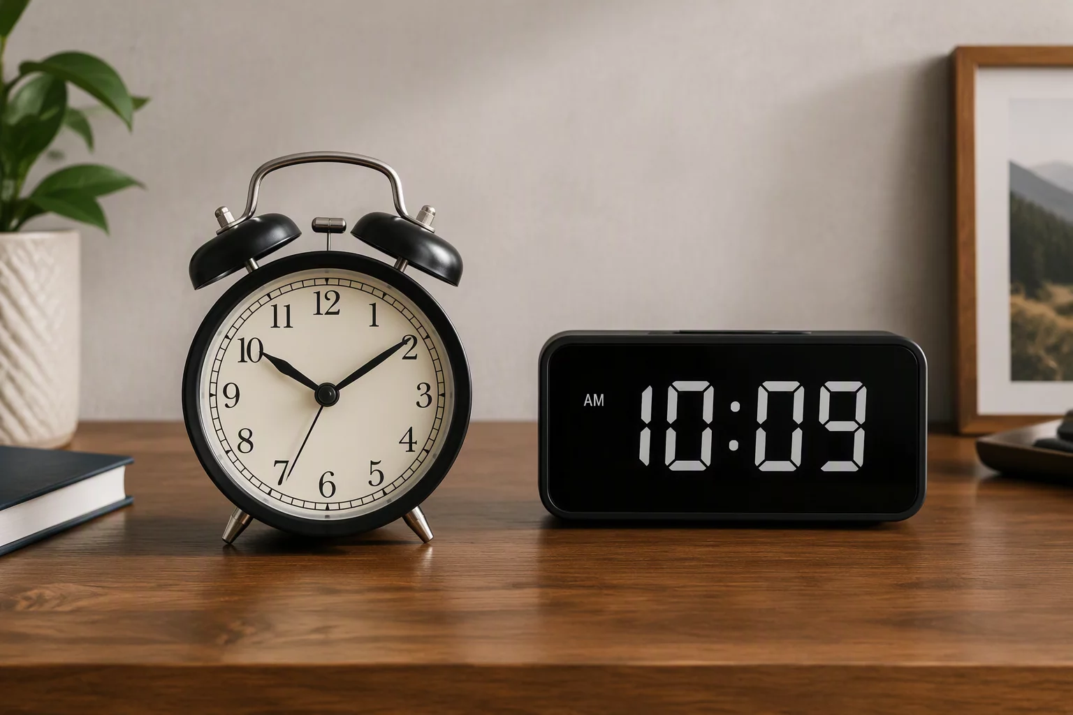 Digital vs Analog Clocks comparison