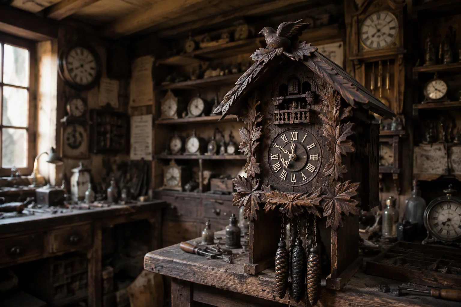History of Cuckoo Clocks craftsmanship