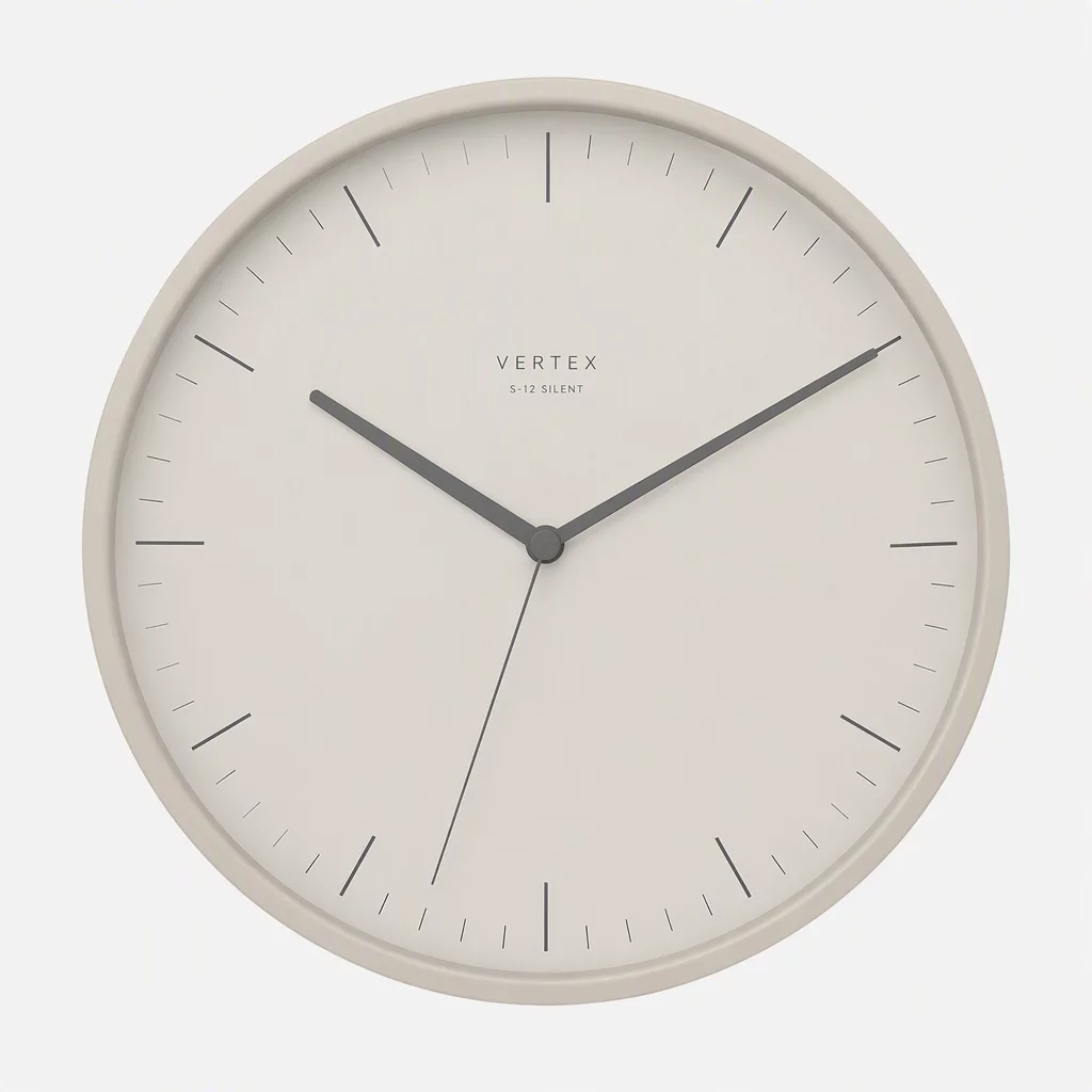 Vertex S-12 Silent Clock